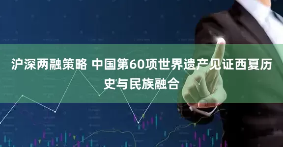 沪深两融策略 中国第60项世界遗产见证西夏历史与民族融合
